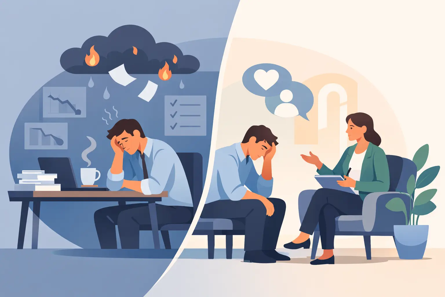 Sinais de burnout no trabalho e quando buscar ajuda